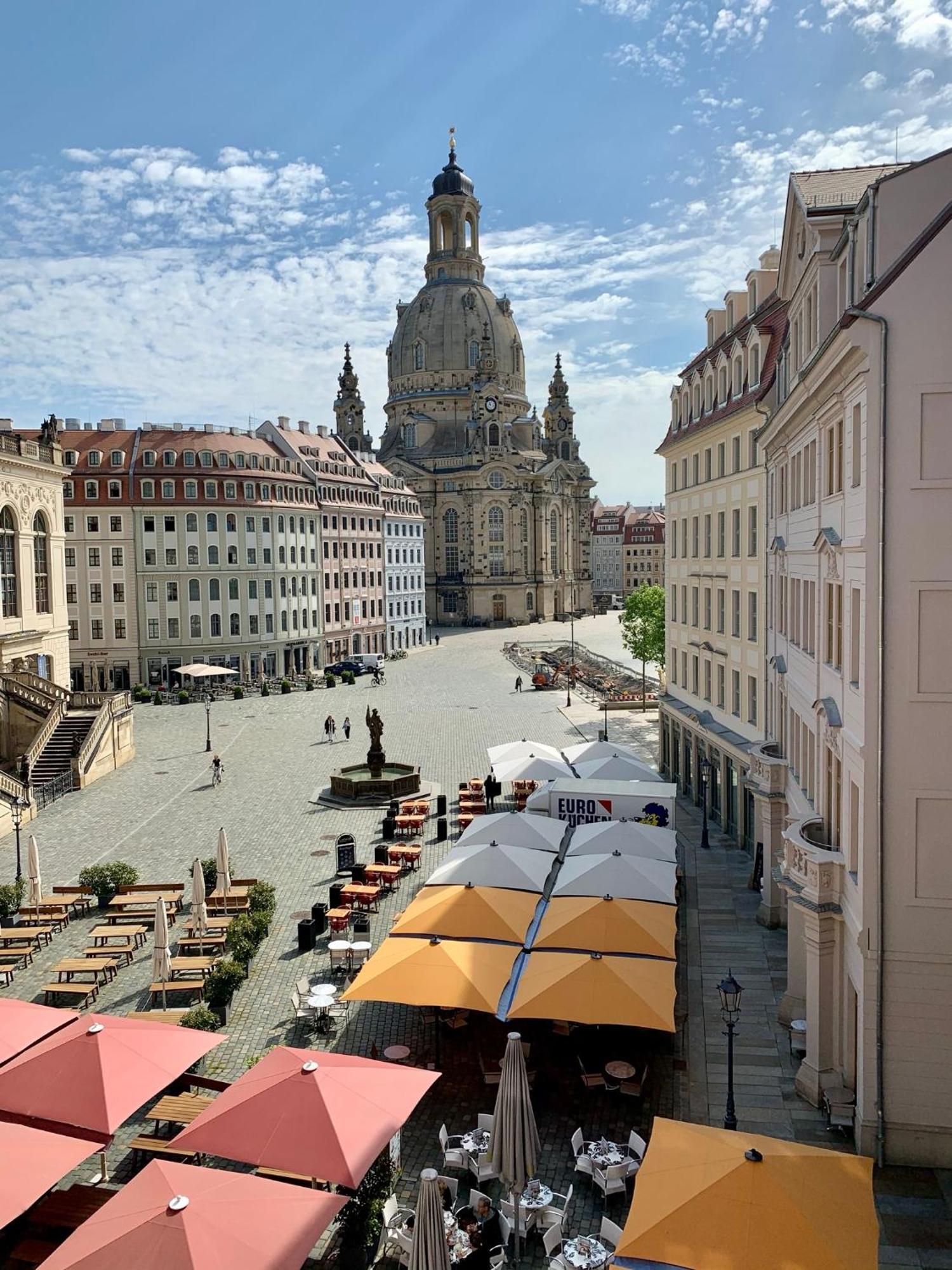 Familienapartment An Der Frauenkirche Drezda Kültér fotó