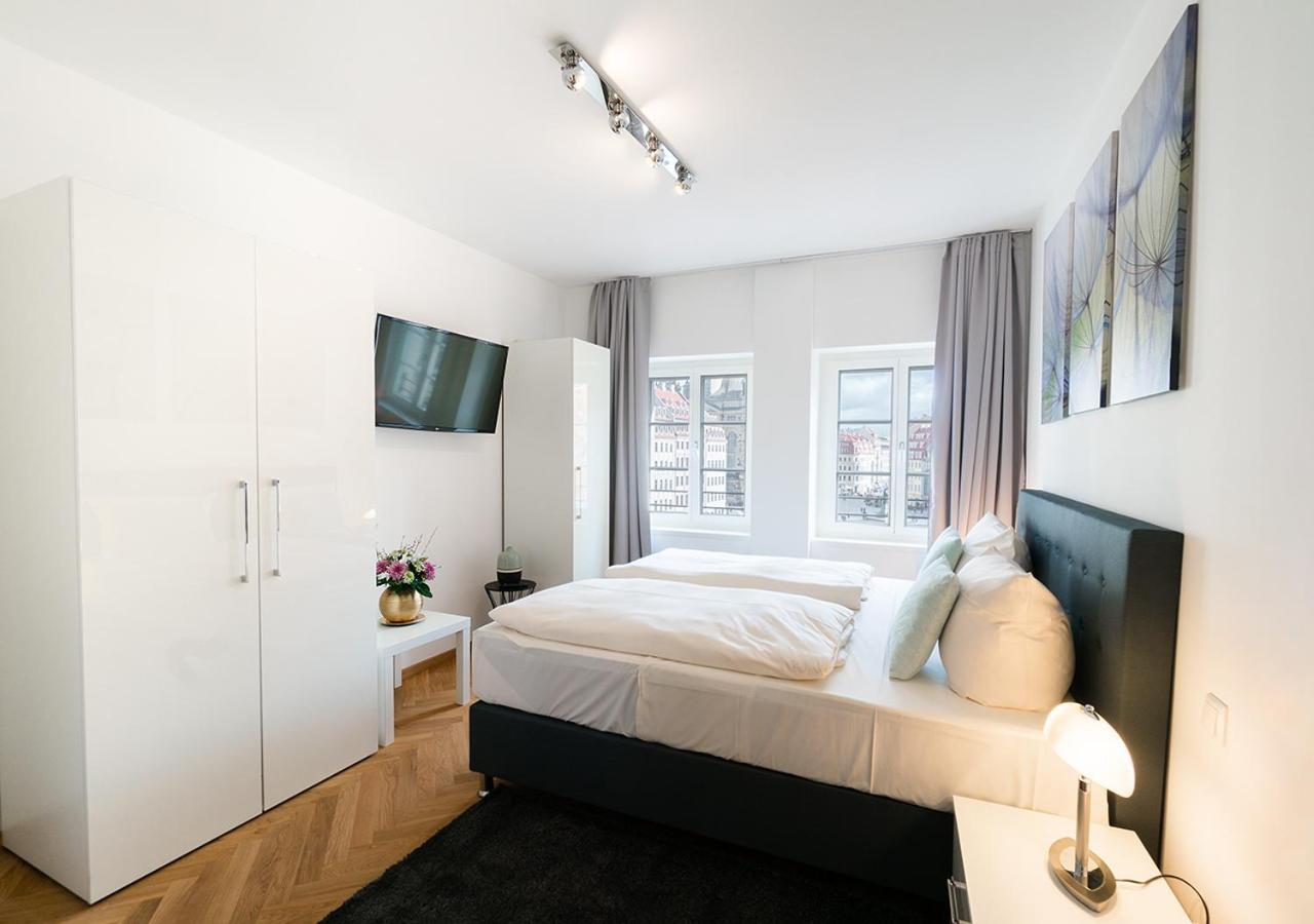 Familienapartment An Der Frauenkirche Drezda Kültér fotó