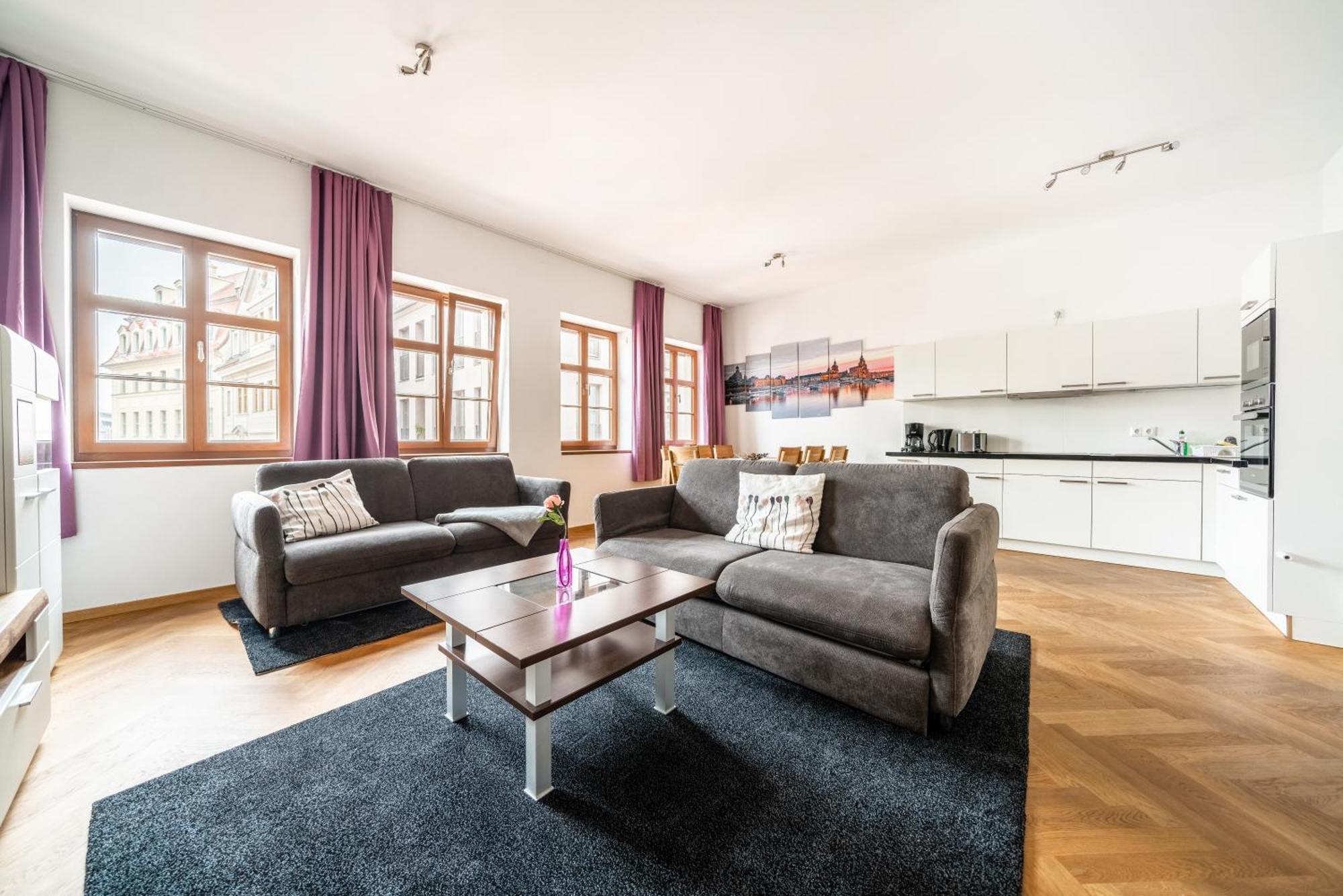 Familienapartment An Der Frauenkirche Drezda Kültér fotó